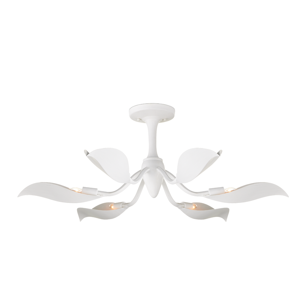 Snowflower Semi-Flush Mount
