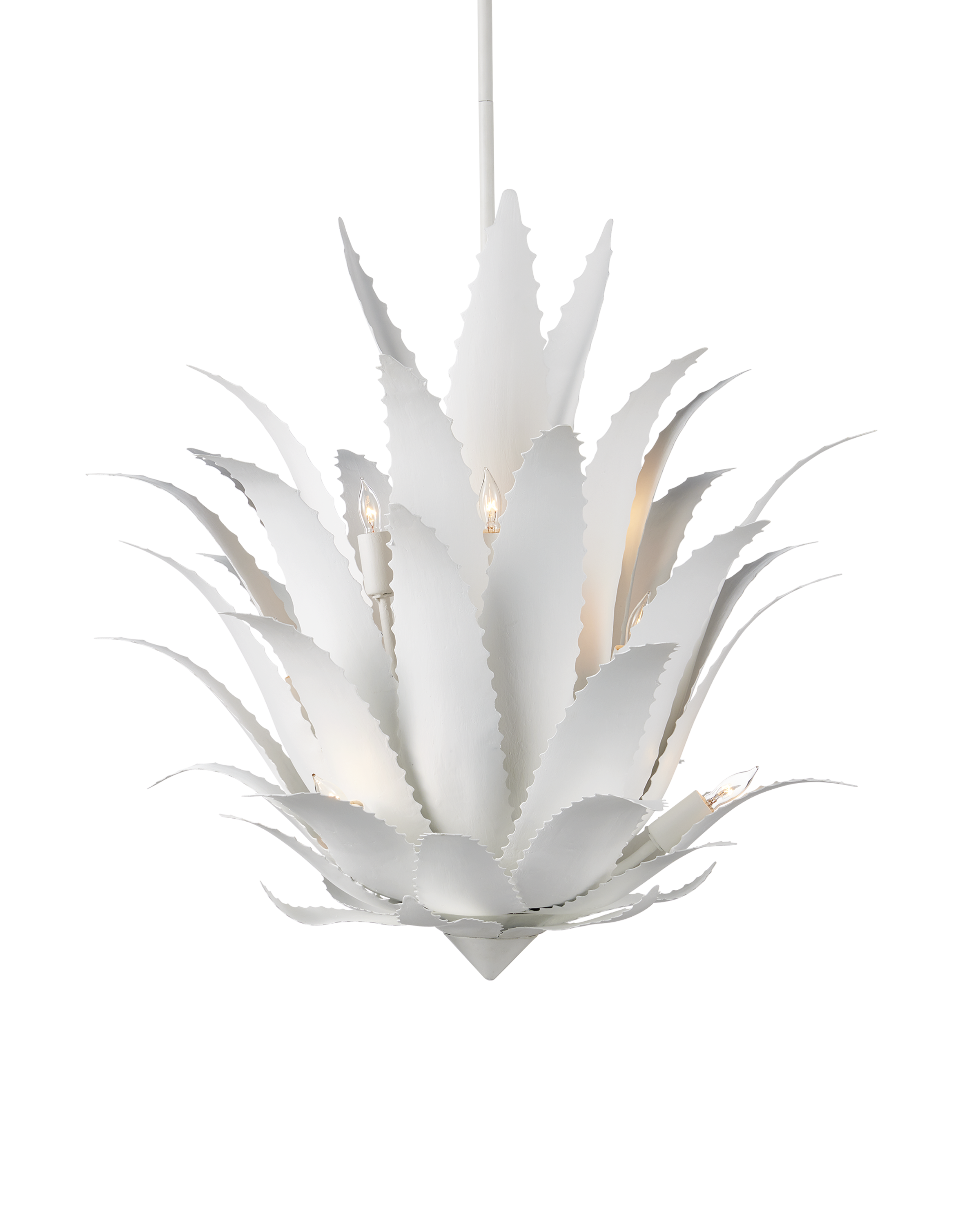 Agave White Chandelier