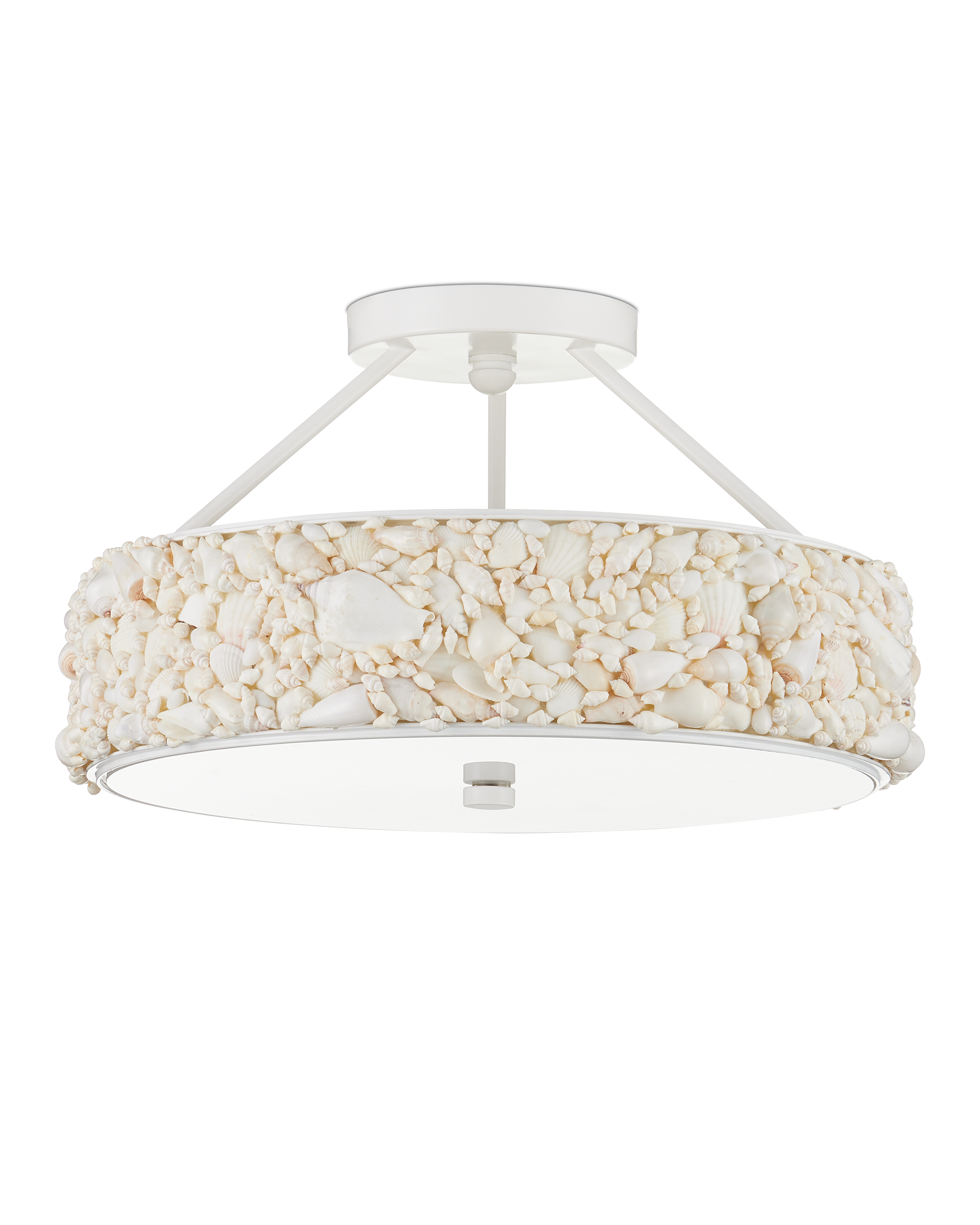 Turbinella Semi-Flush Mount