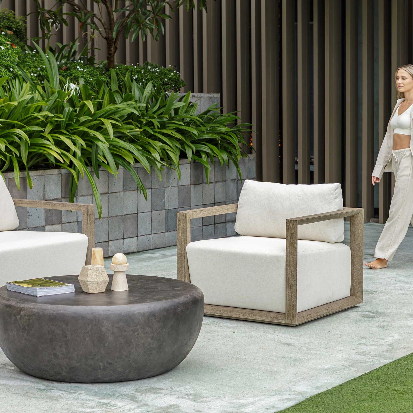 Uttermost Remsen Outdoor Lounge Chair