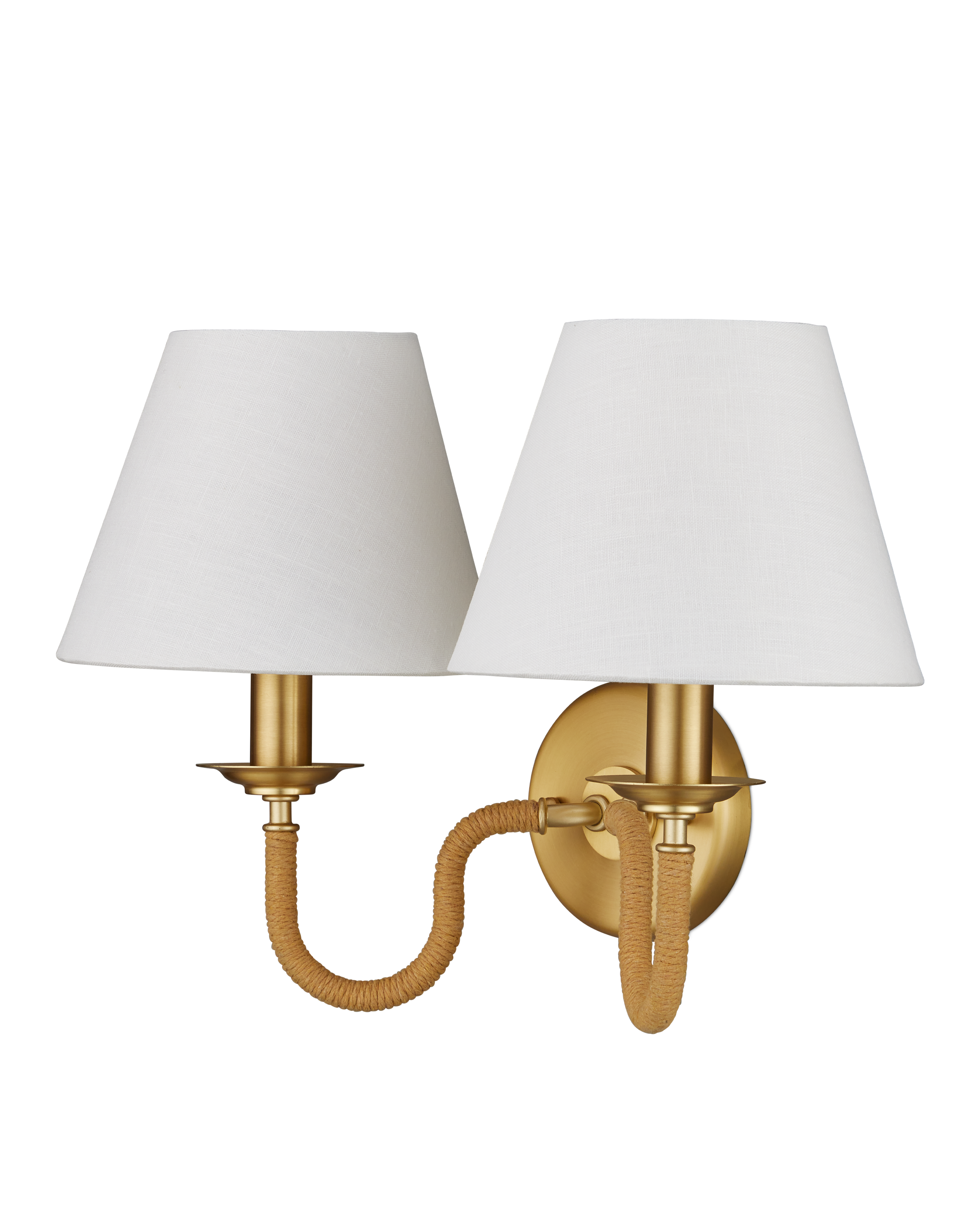 Adala Brass Wall Sconce - Thumbnail 2