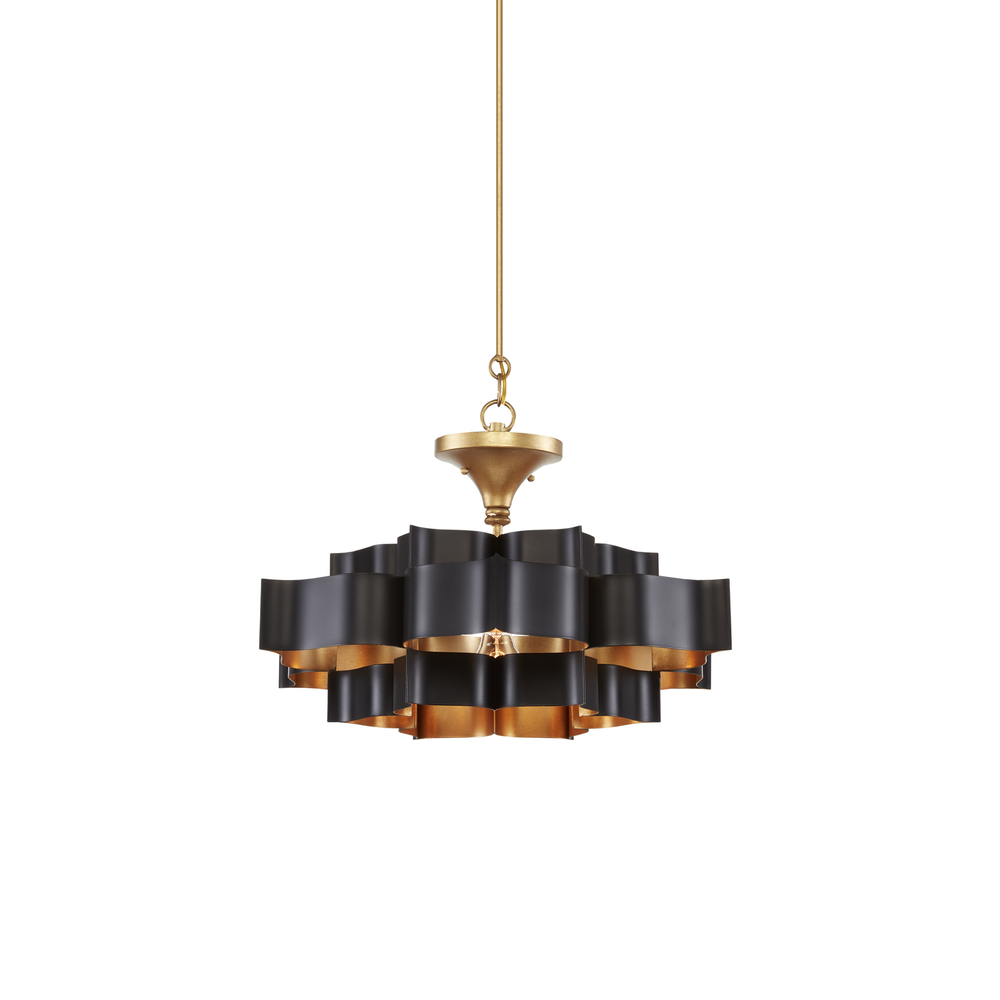 
                      
                        Grand Lotus Small Black Chandelier
                      
                    