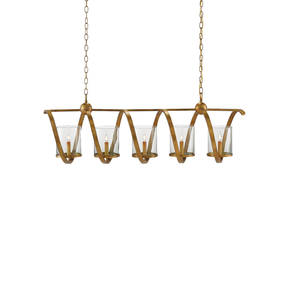 Maximus Medium Gold Chandelier