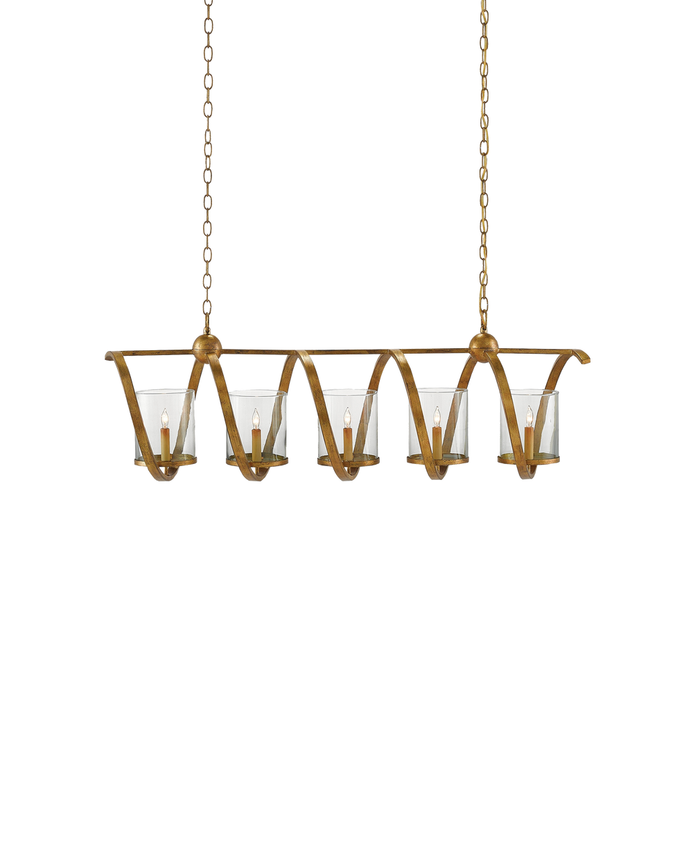 Maximus Medium Gold Chandelier