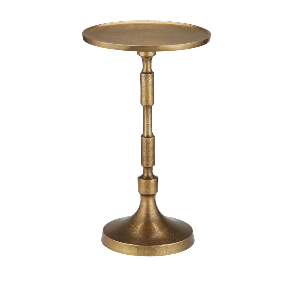 Pascal Brass Accent Table