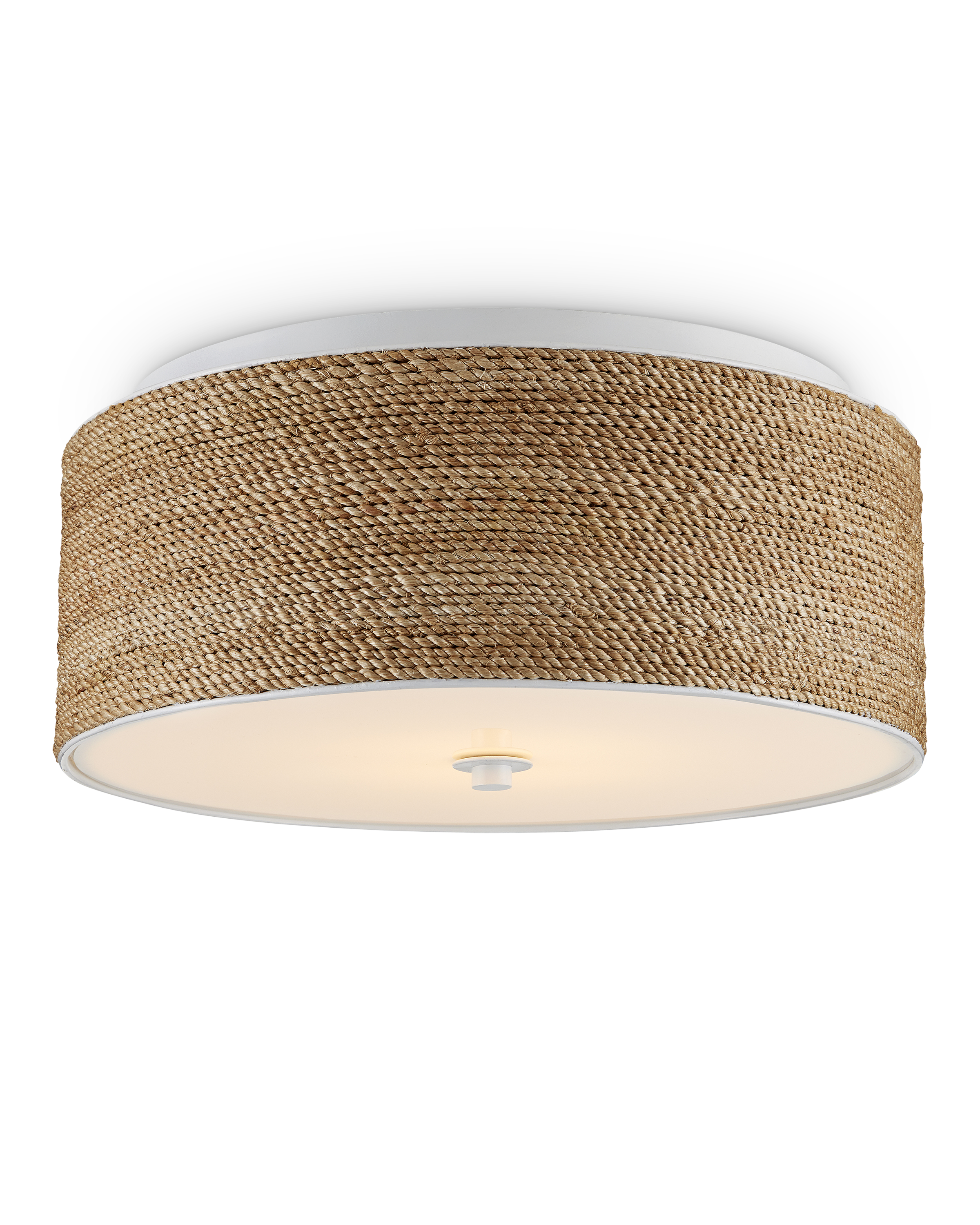 Currey & Company Coulton Rope Flush Mount