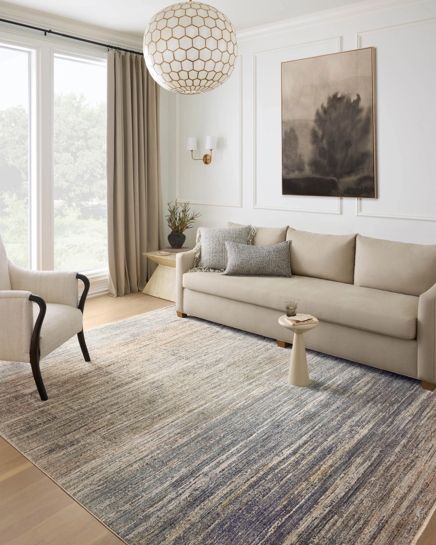 Loloi Soho Earth / Multi 2'-7" x 8'-0" Runner Rug