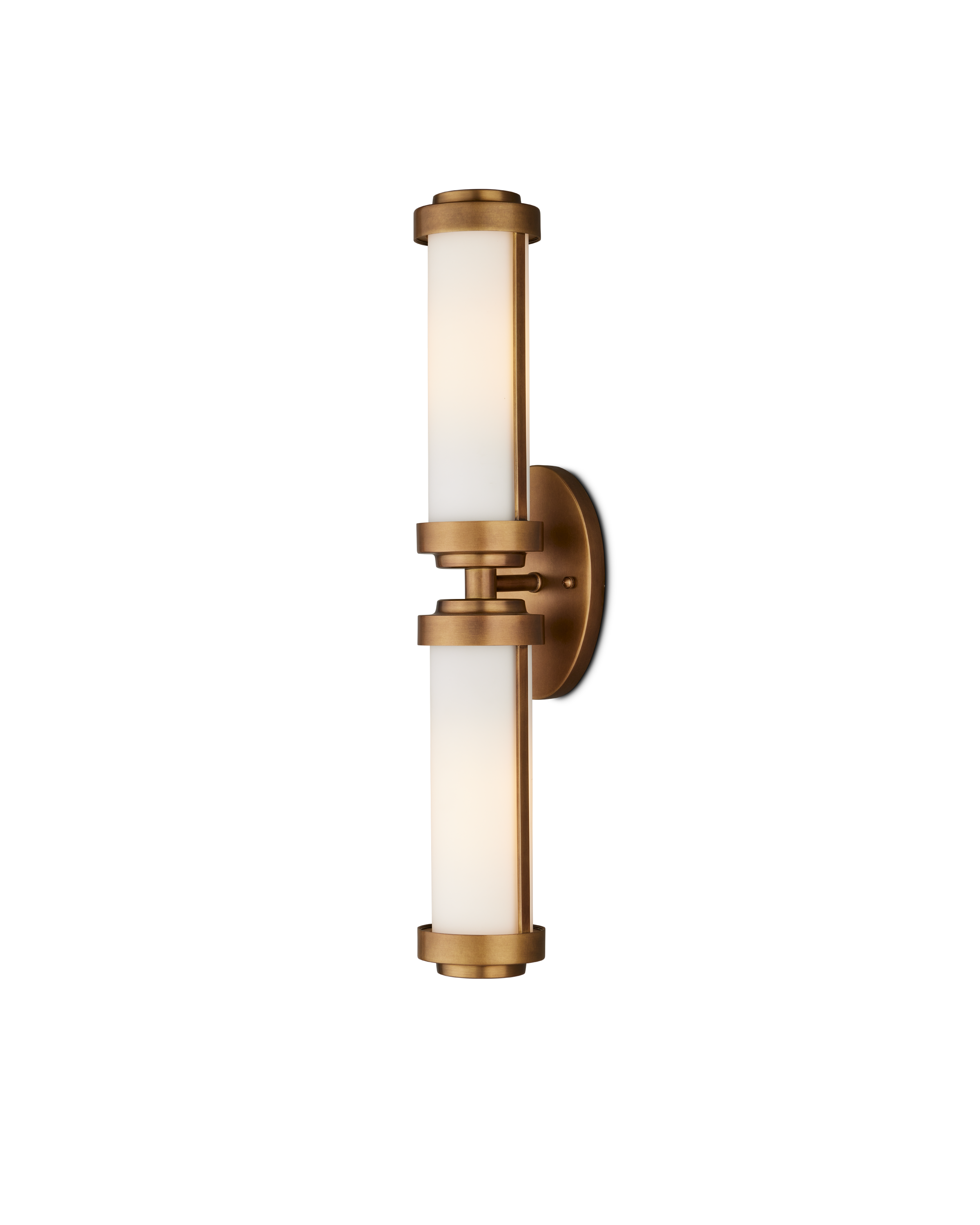 Bowland Brass Bath Wall Sconce - Thumbnail 2