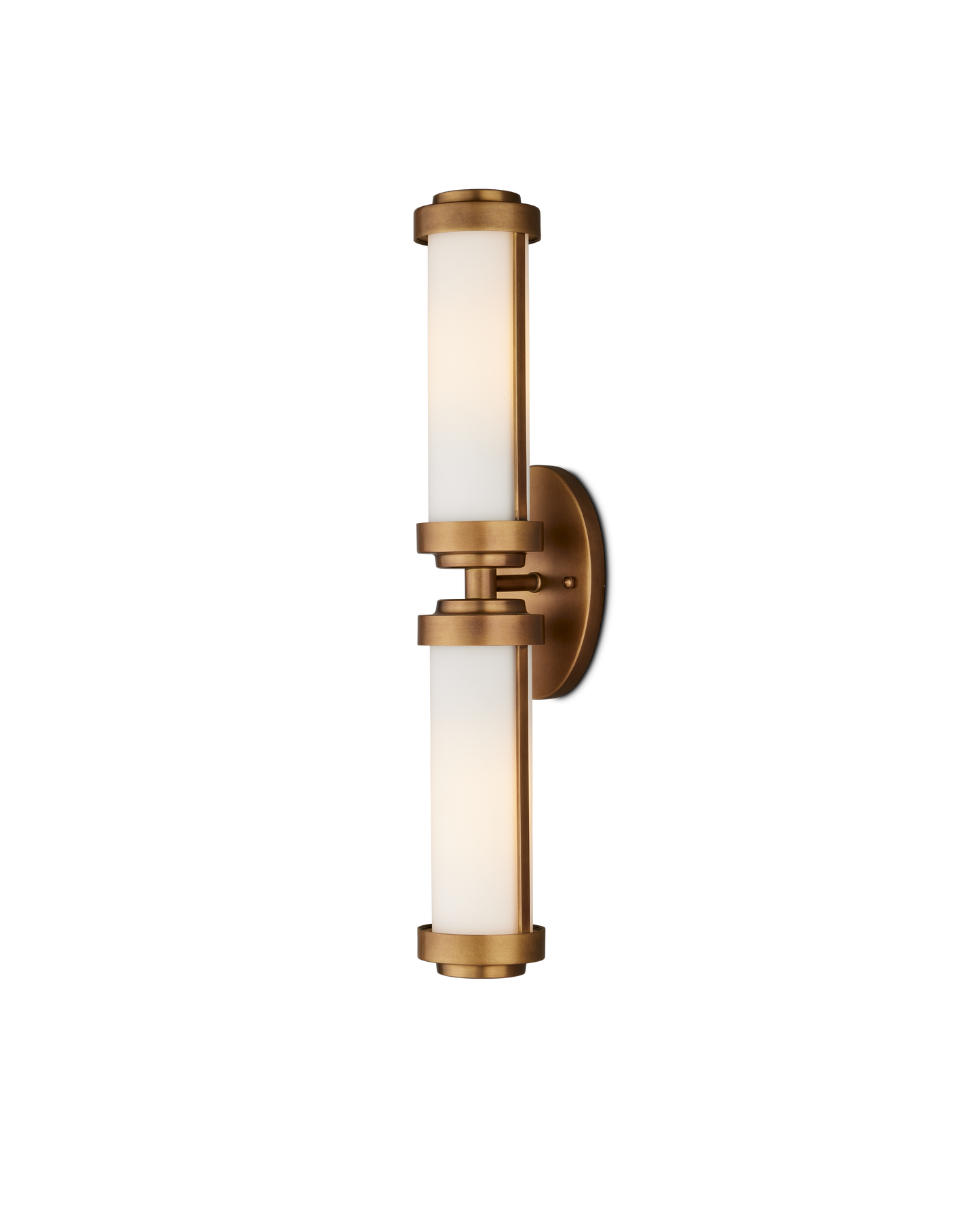 Bowland Brass Bath Wall Sconce.