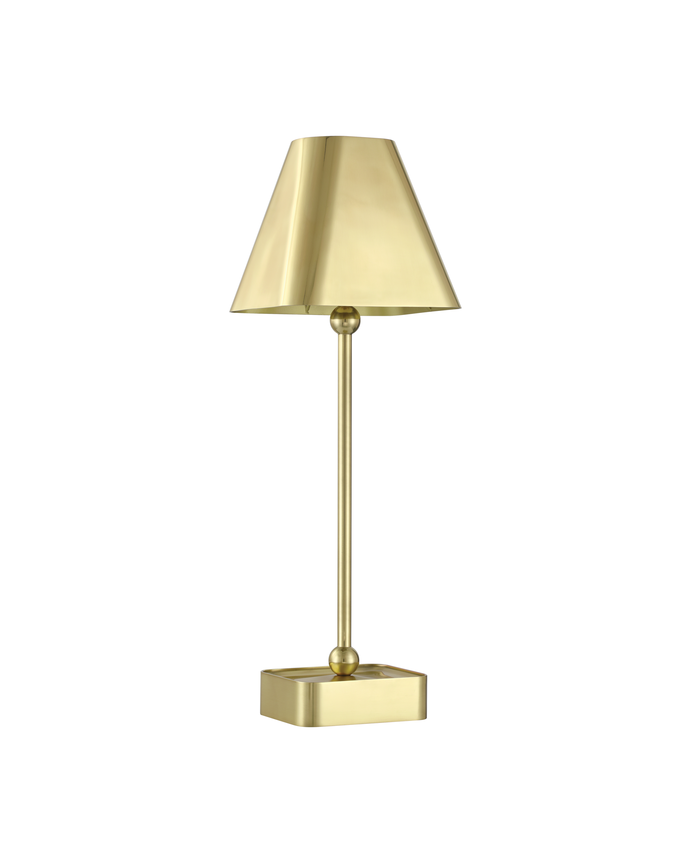 Gadabout Brass Cordless Table Lamp - Thumbnail 2