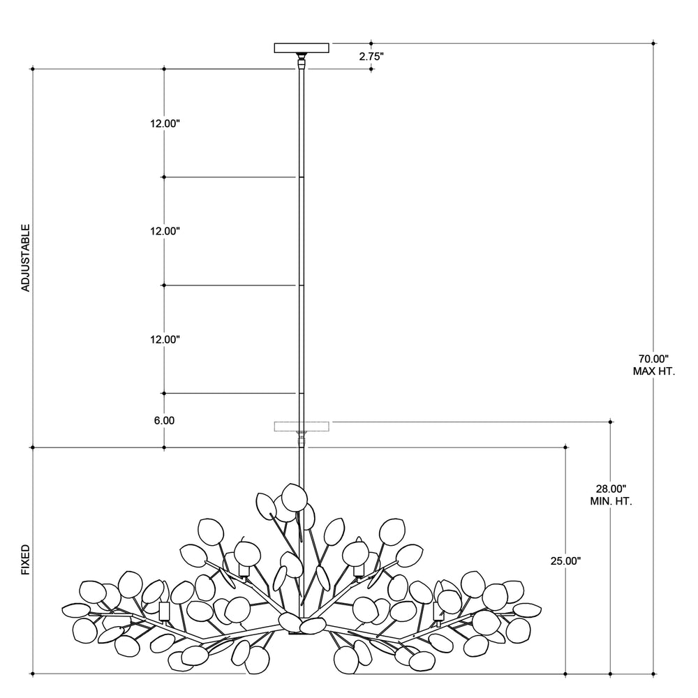 
                      
                        Lunaria Silver Oval Chandelier
                      
                    