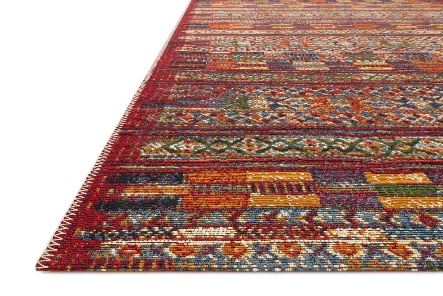 Loloi Mika Red / Multi 10'-6" x 13'-9" Area Rug