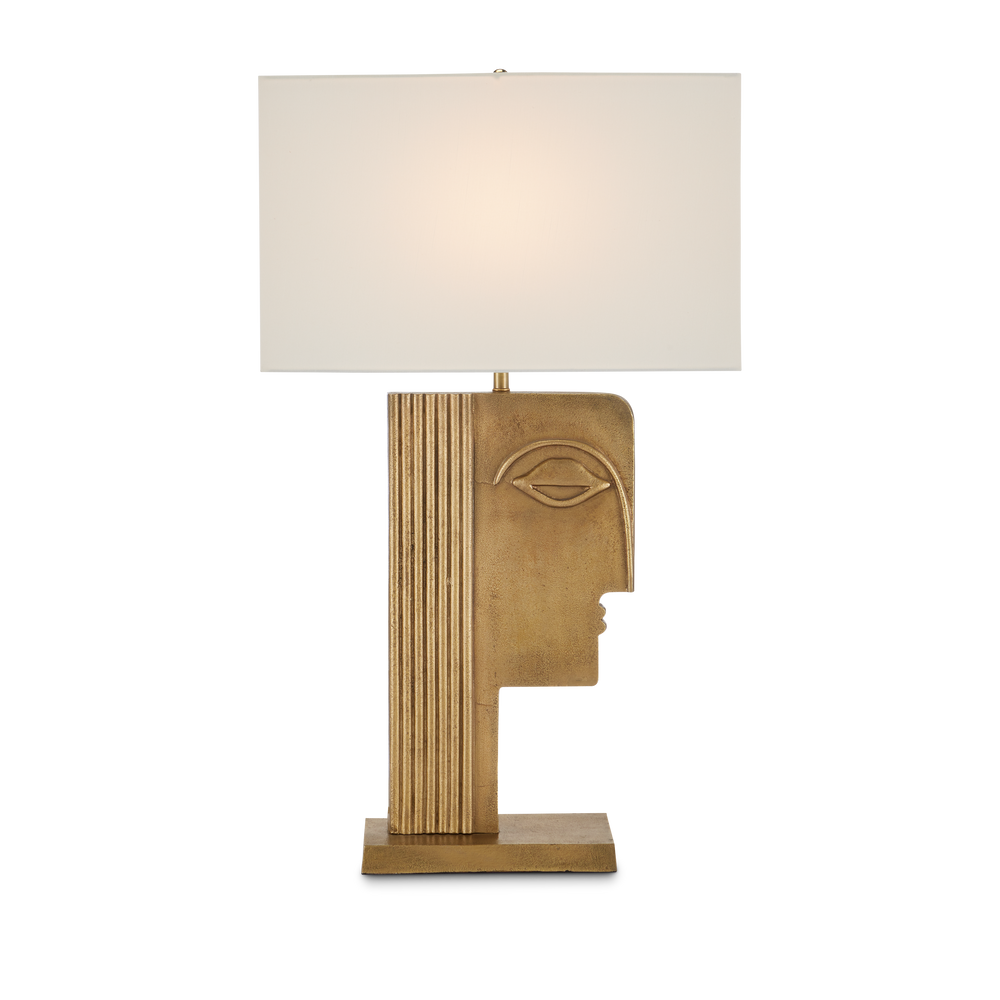 Thebes Brass Table Lamp