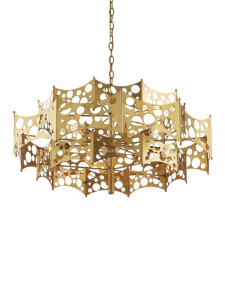 Emmental Gold Chandelier