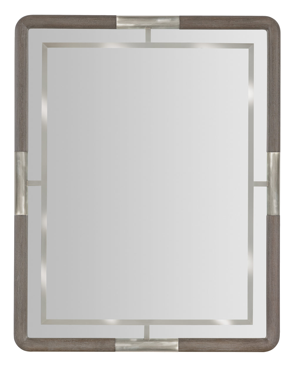 Modern Mood Landscape Mirror - Mink Finish