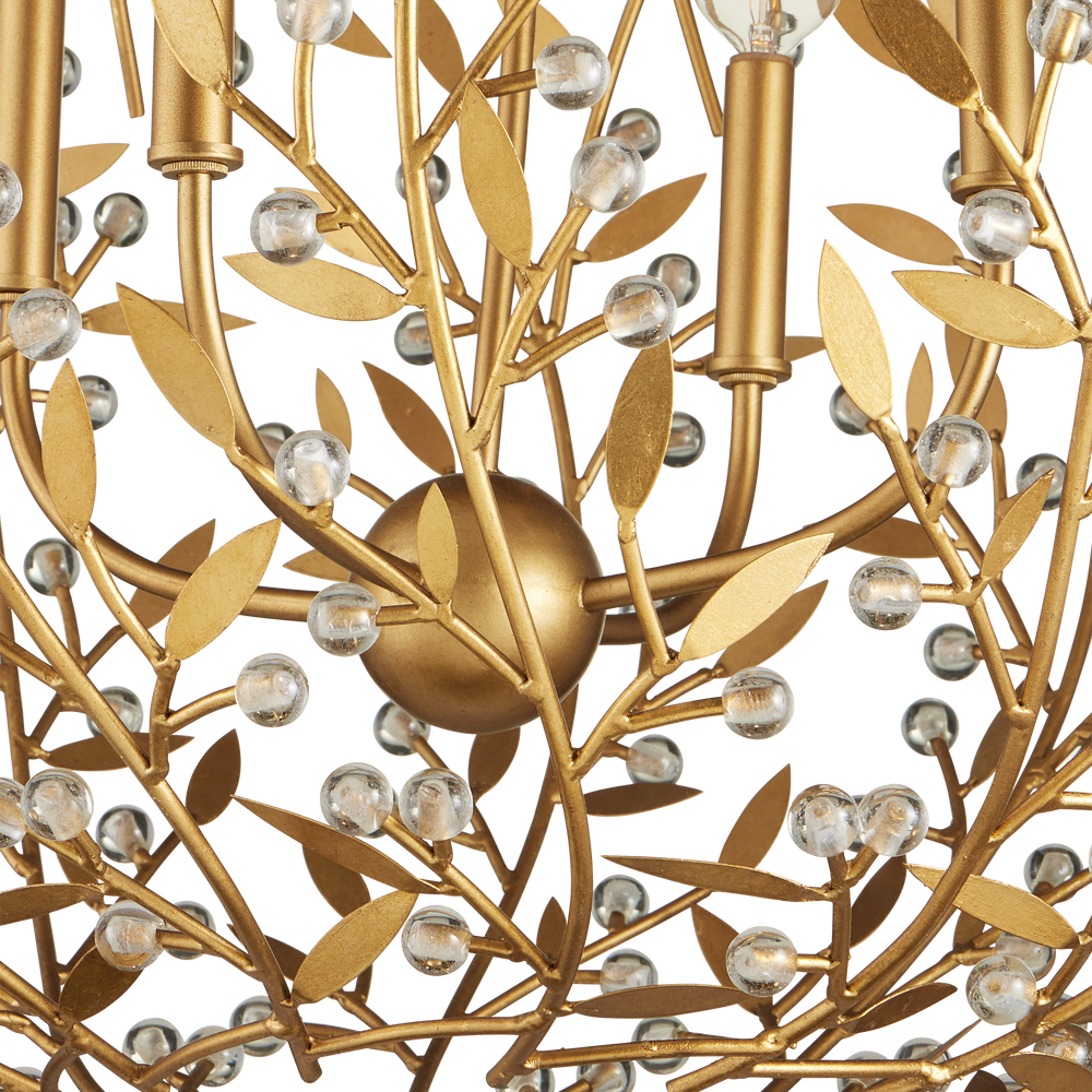 
                      
                        Secret Garden Gold Orb Chandelier
                      
                    