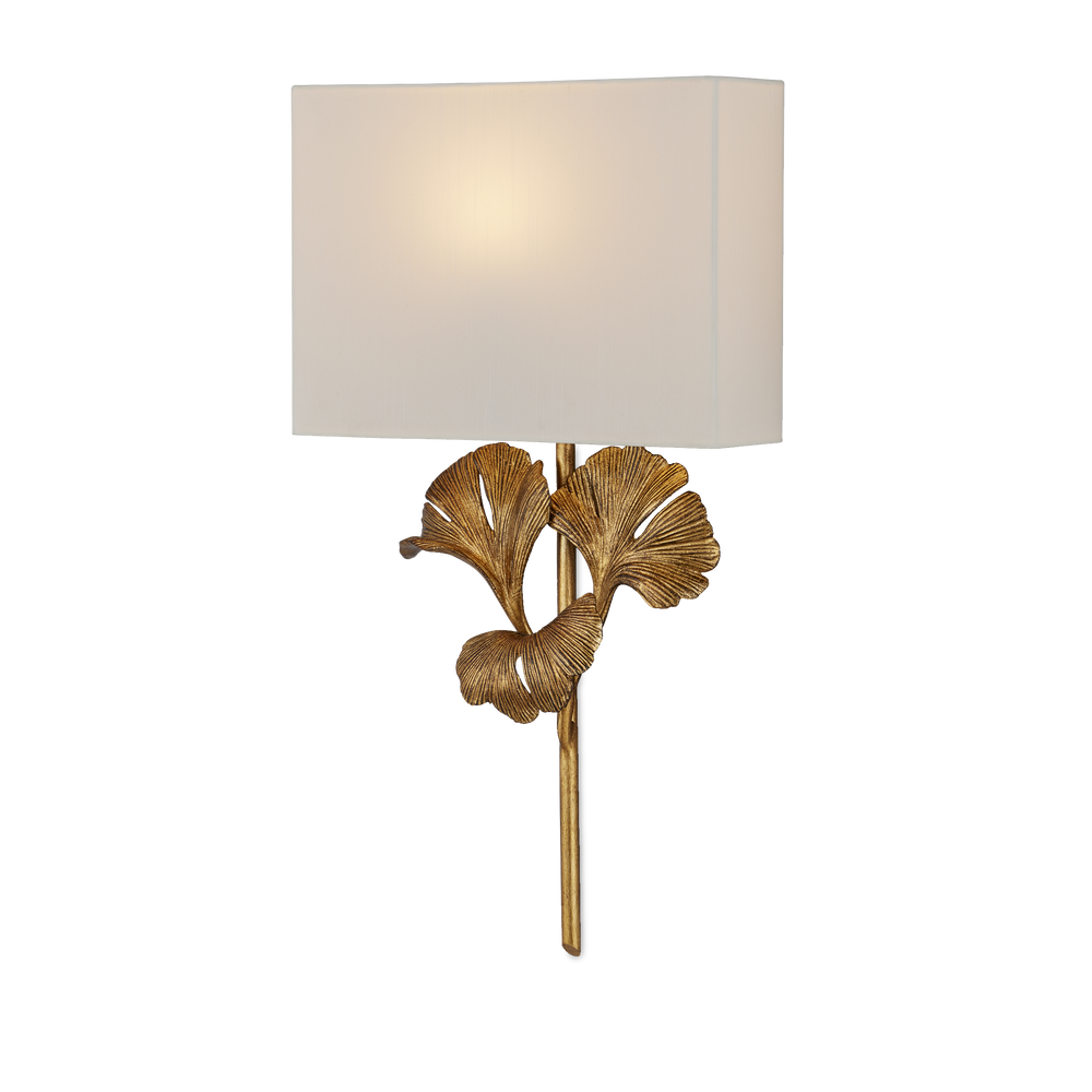 Gingko Gold Wall Sconce