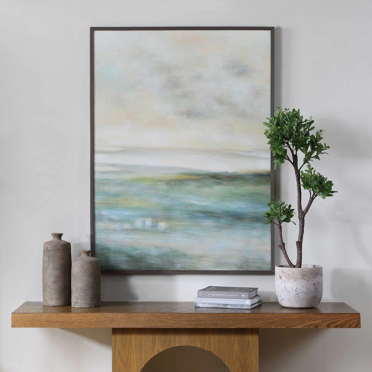 Uttermost Awakening Hand Painted Landscape Art