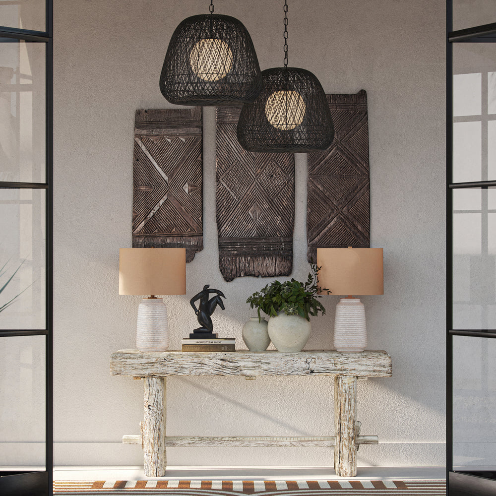 
                      
                        Osbert Black Pendant
                      
                    