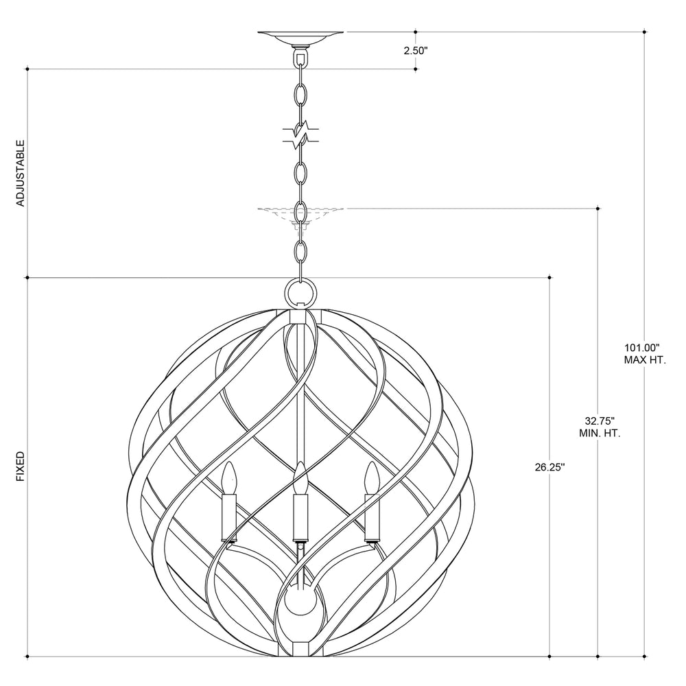 
                      
                        Roussel Silver Orb Chandelier
                      
                    