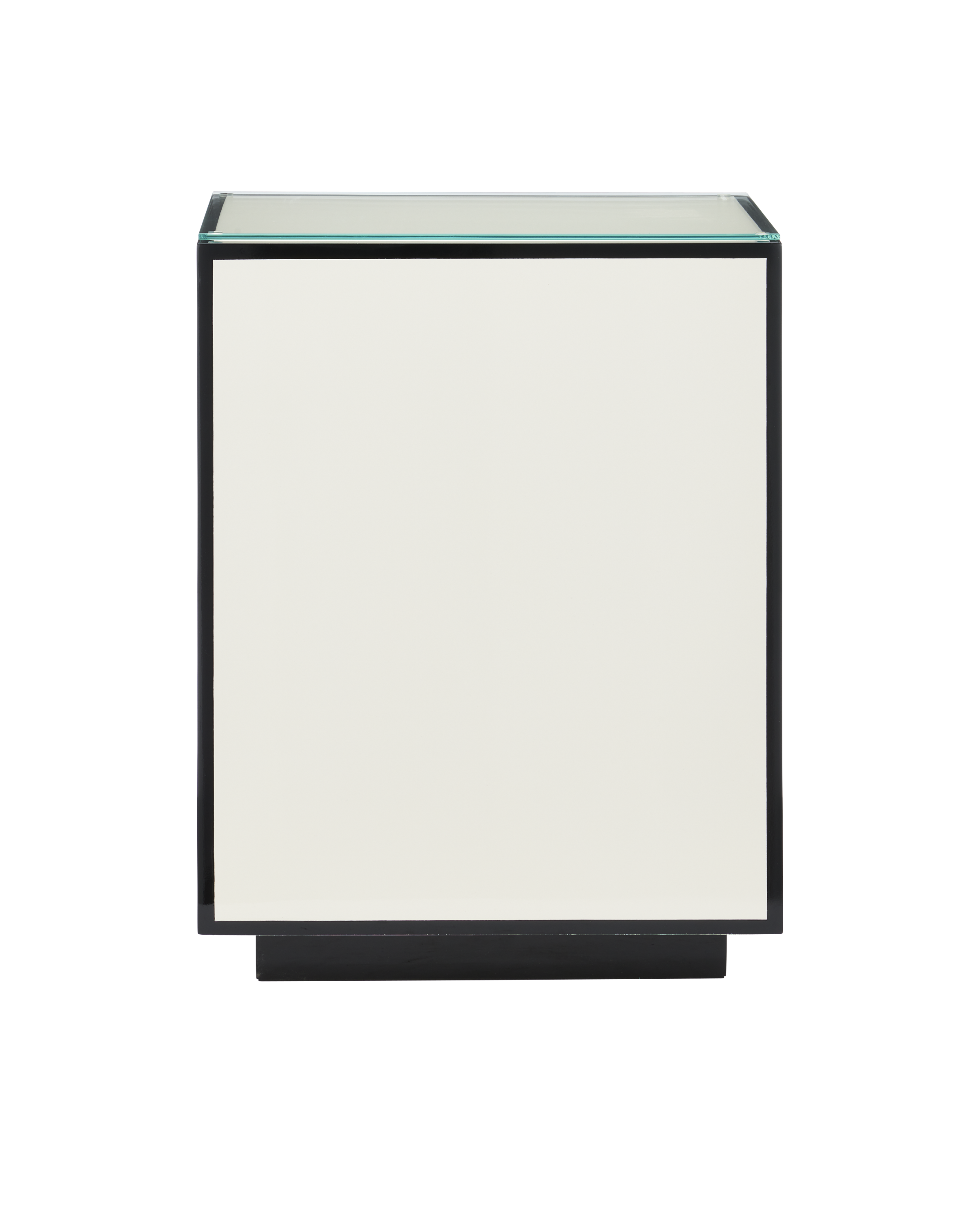 Ivory Lacquer Side Table - Thumbnail 3