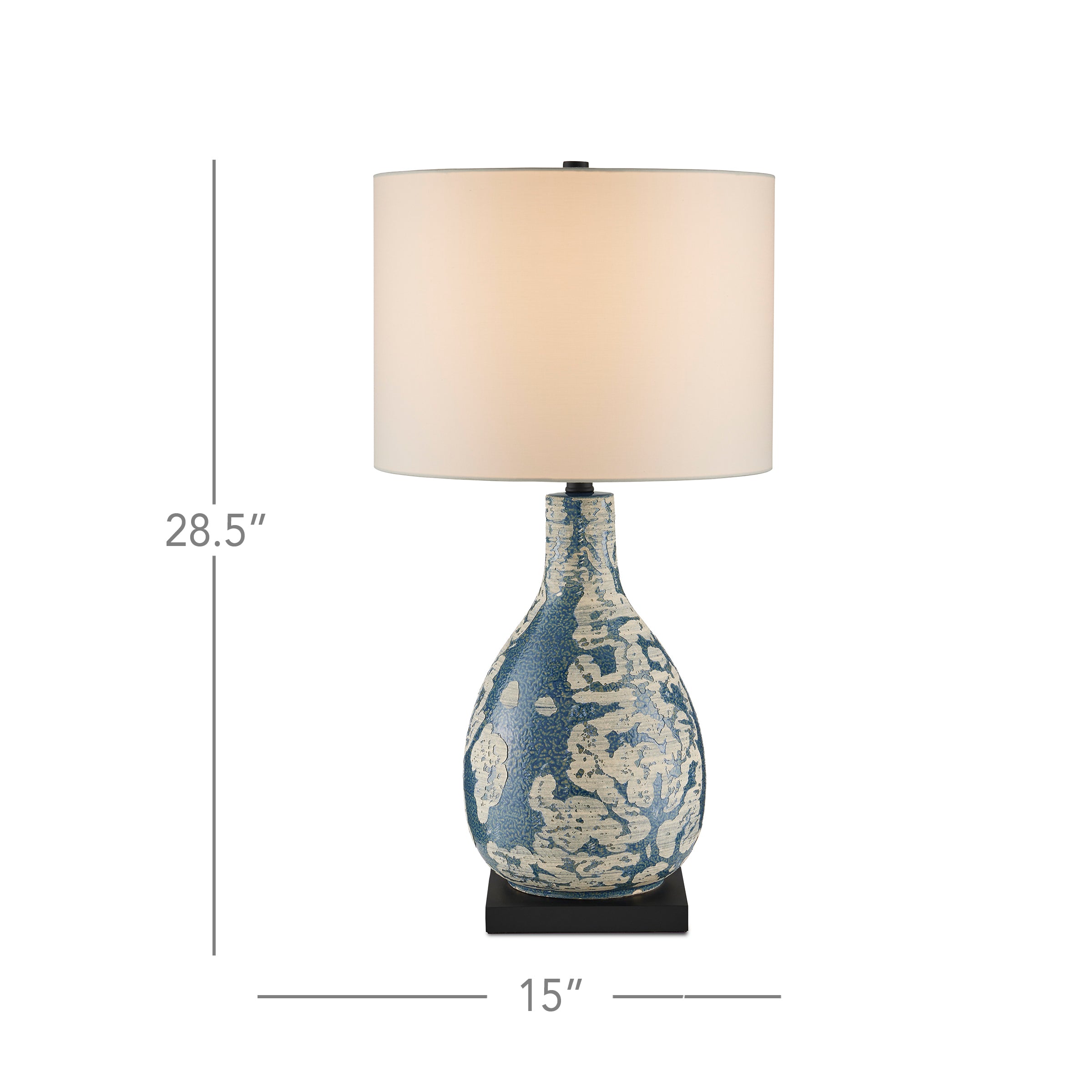 Ostracon Blue Table Lamp - Thumbnail 4