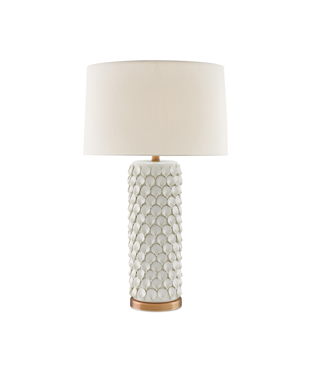 Calla Lily White Table Lamp.