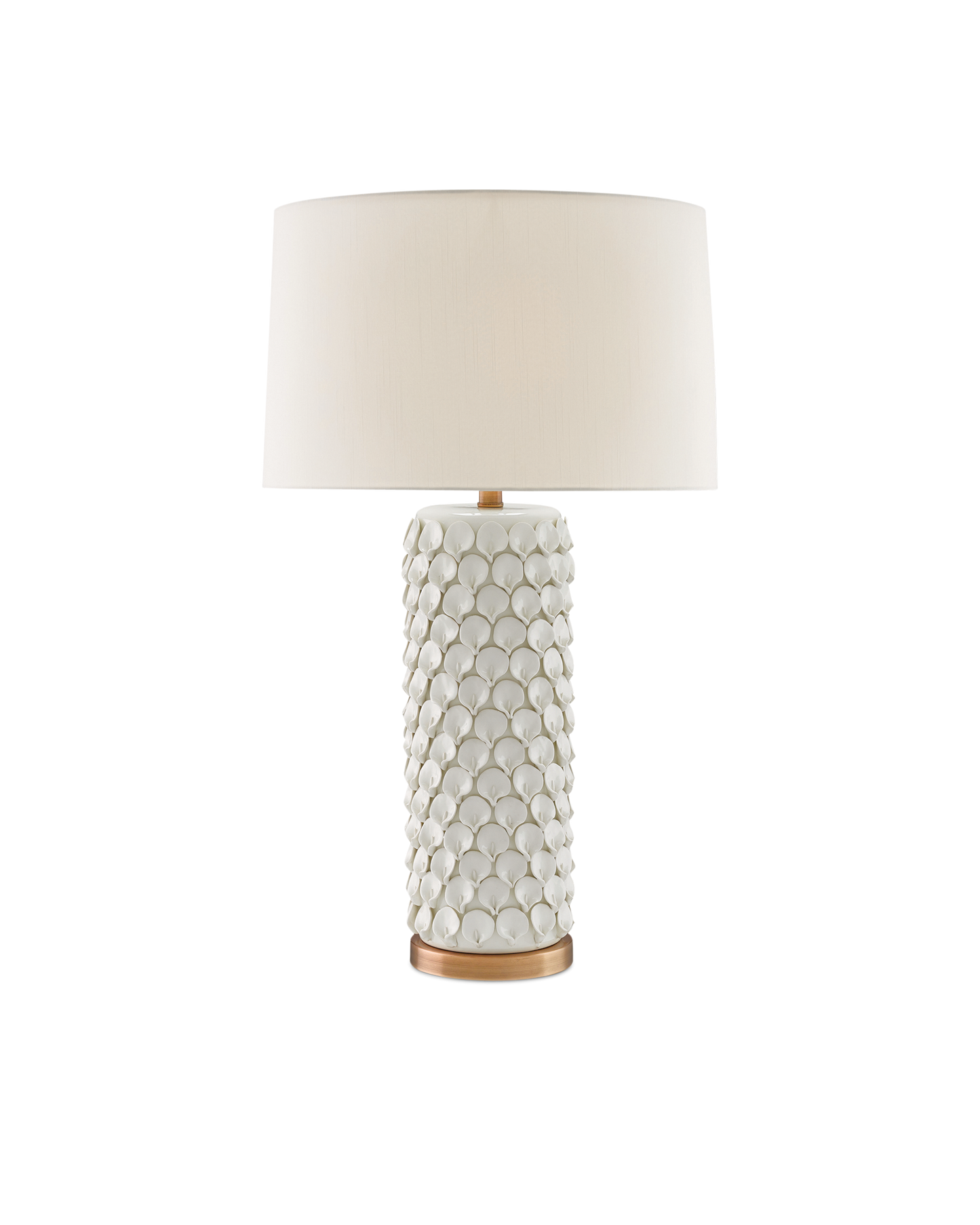 Calla Lily White Table Lamp.