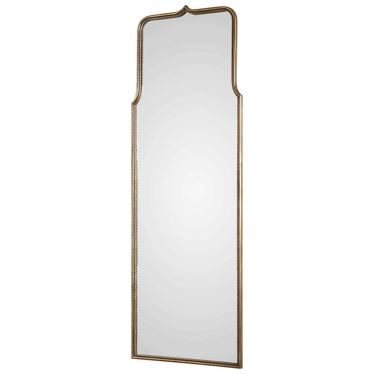 Adelasia Antiqued Gold Mirror