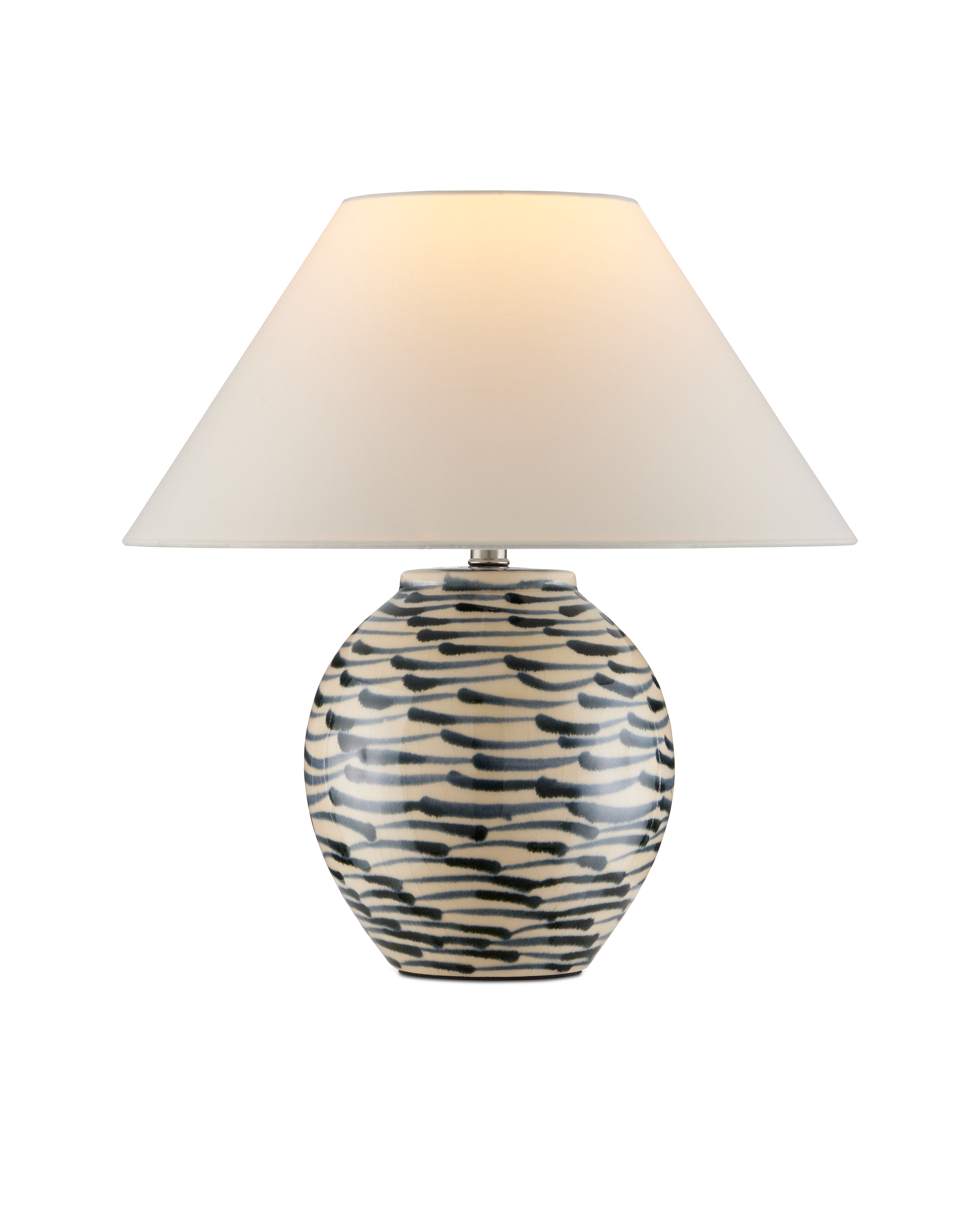 Minnows Blue Table Lamp