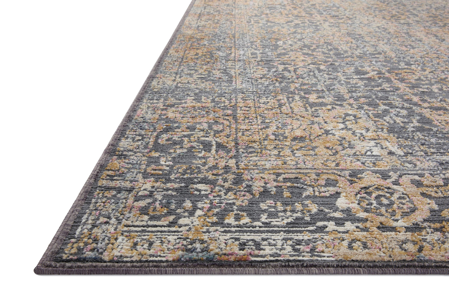 Loloi Indra Graphite / Sunset 9'-0" x 12'-0" Area Rug