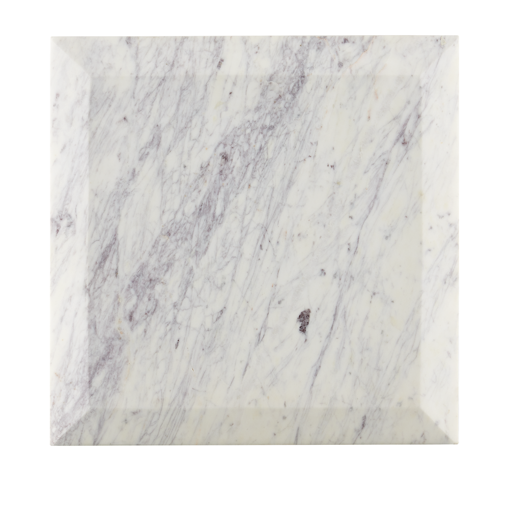 
                      
                        Oblique Marble Side Table
                      
                    