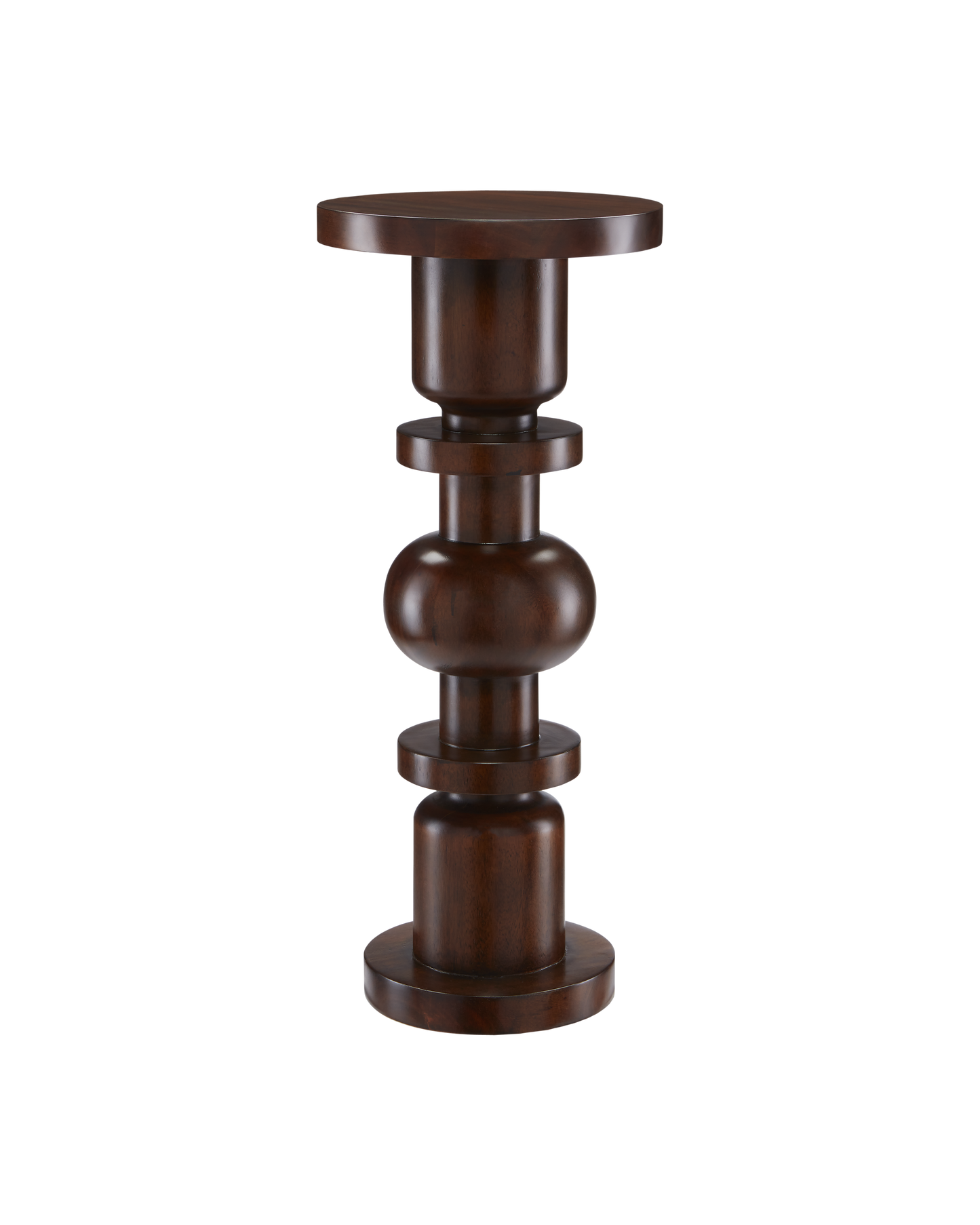 Sasha Walnut Drinks Table.