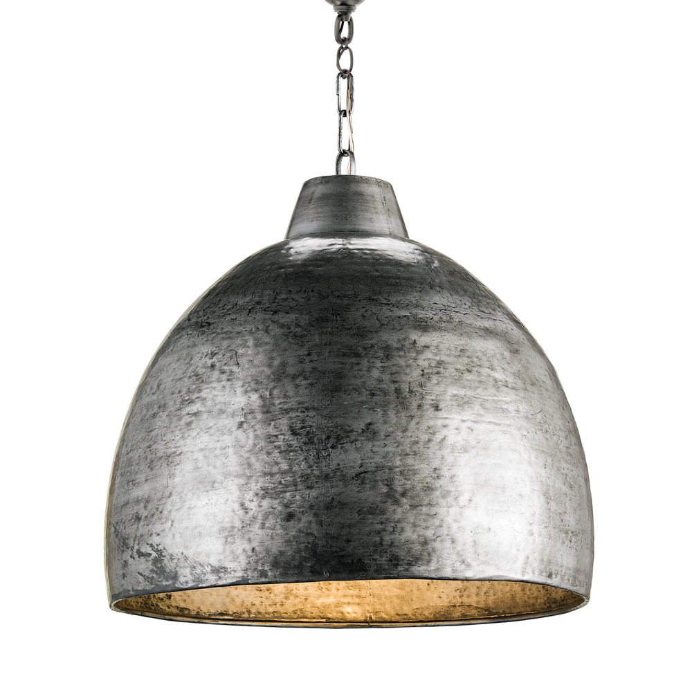 
                      
                        Earthshine Large Steel Pendant.
                      
                    
