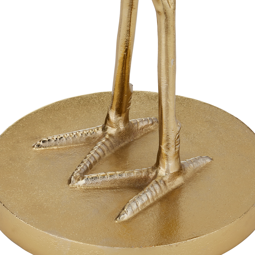 
                      
                        Crane Brass Accent Table.
                      
                    