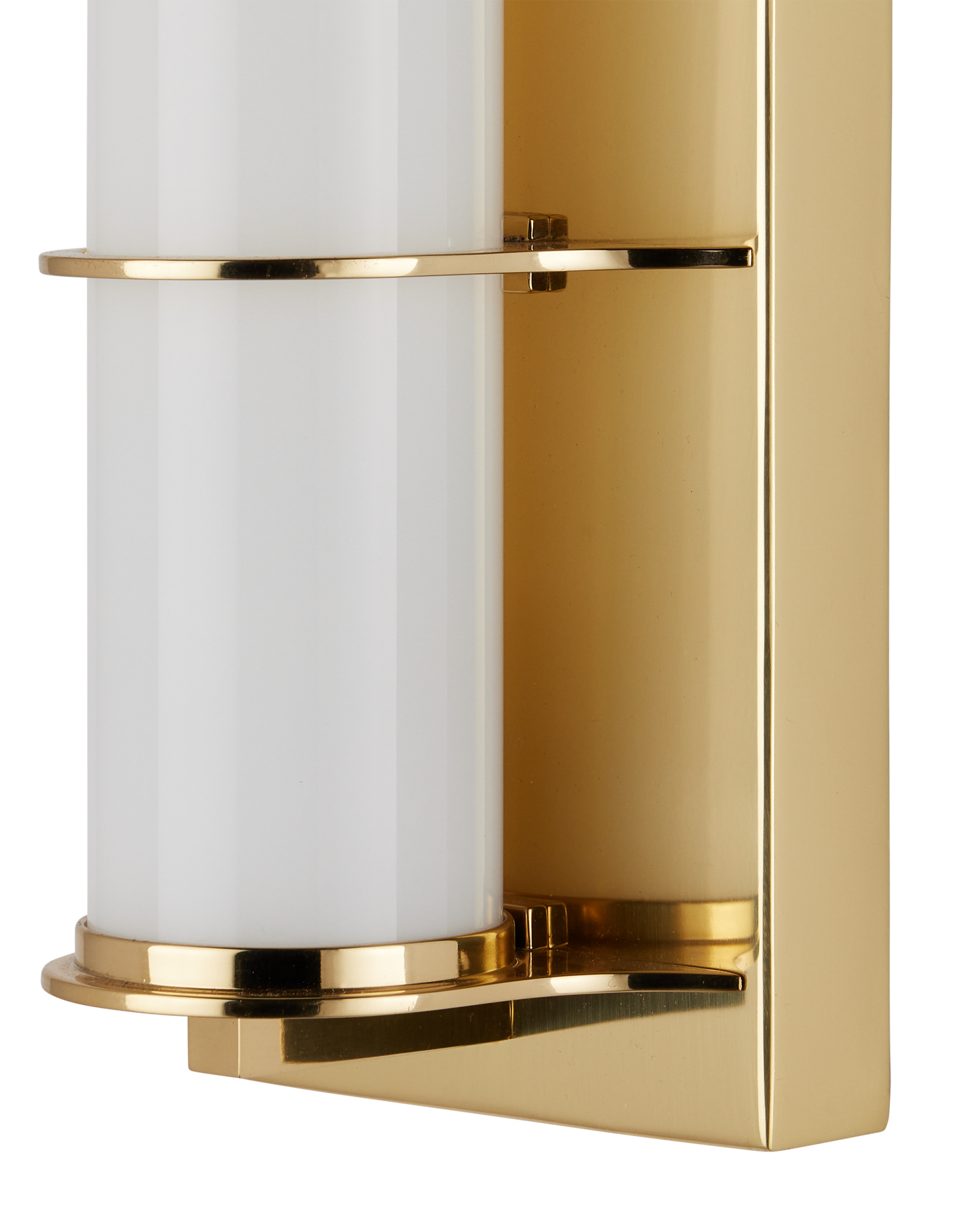 Blaine Brass Bath Wall Sconce.