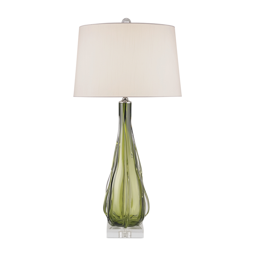 Zephyr Green Table Lamp