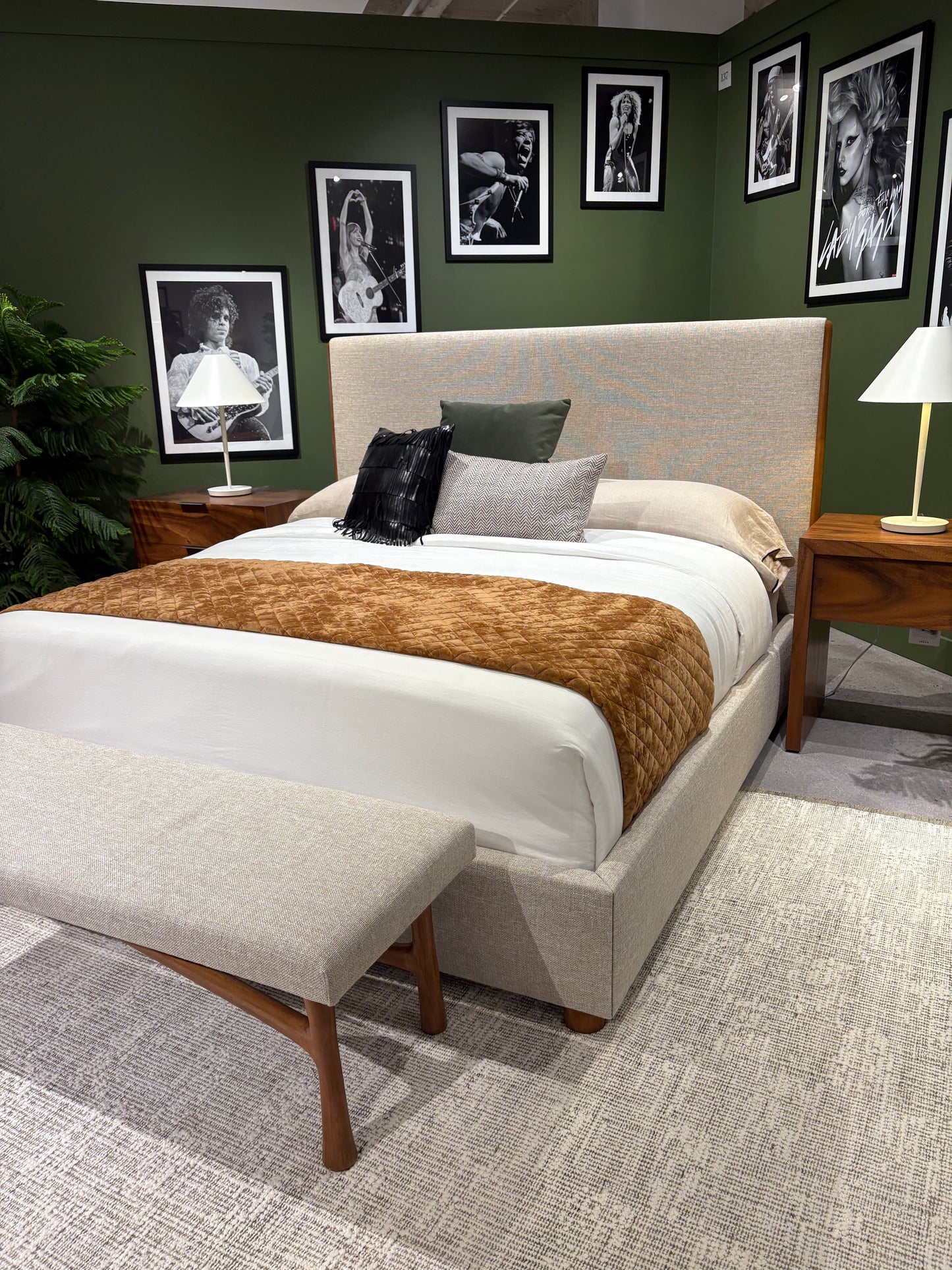 Brasea Panel Bed
