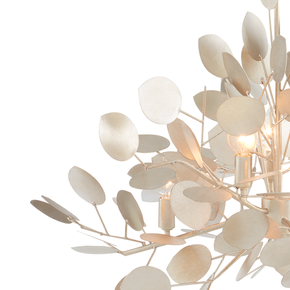 Lunaria Large Silver Chandelier