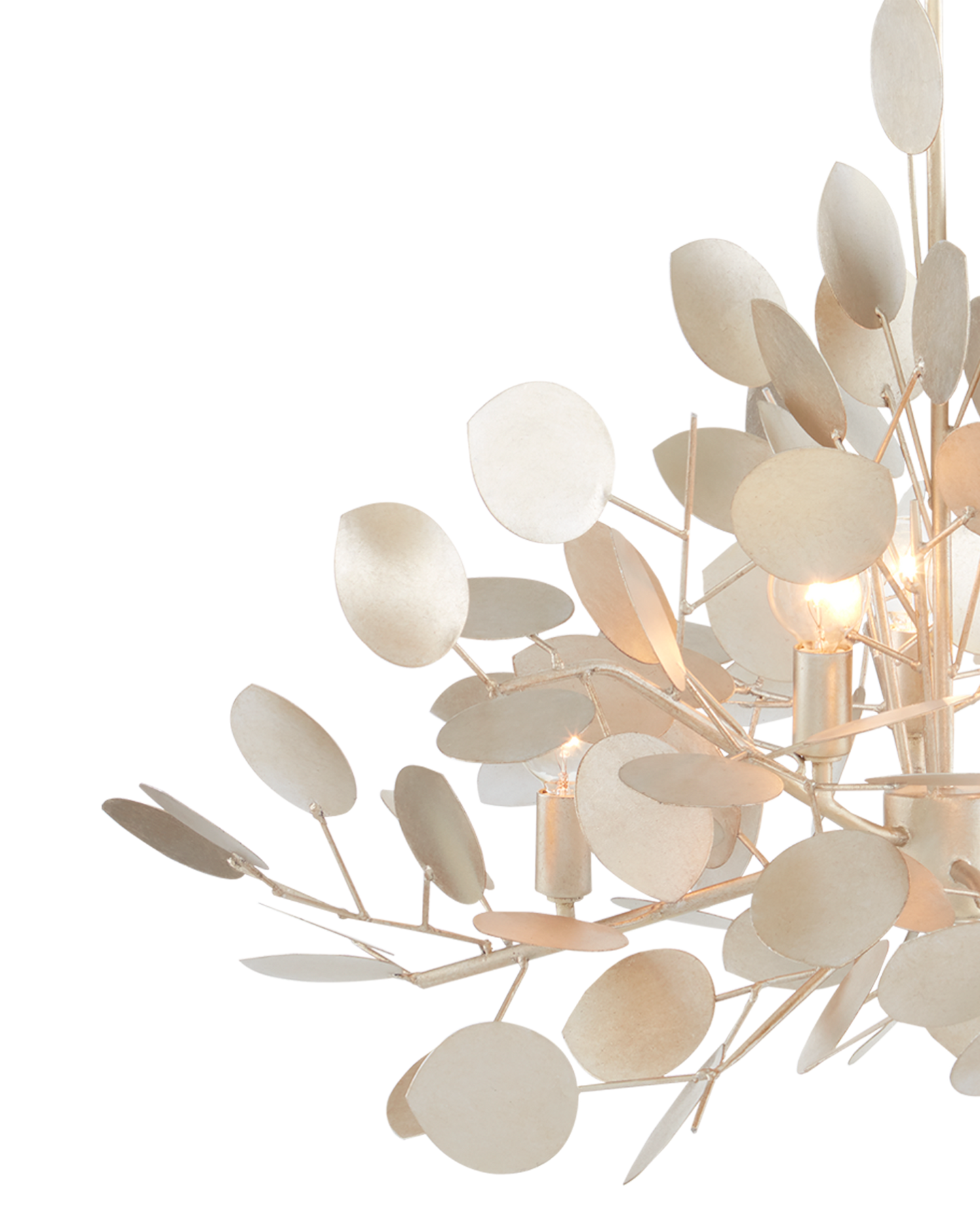 Lunaria Large Silver Chandelier