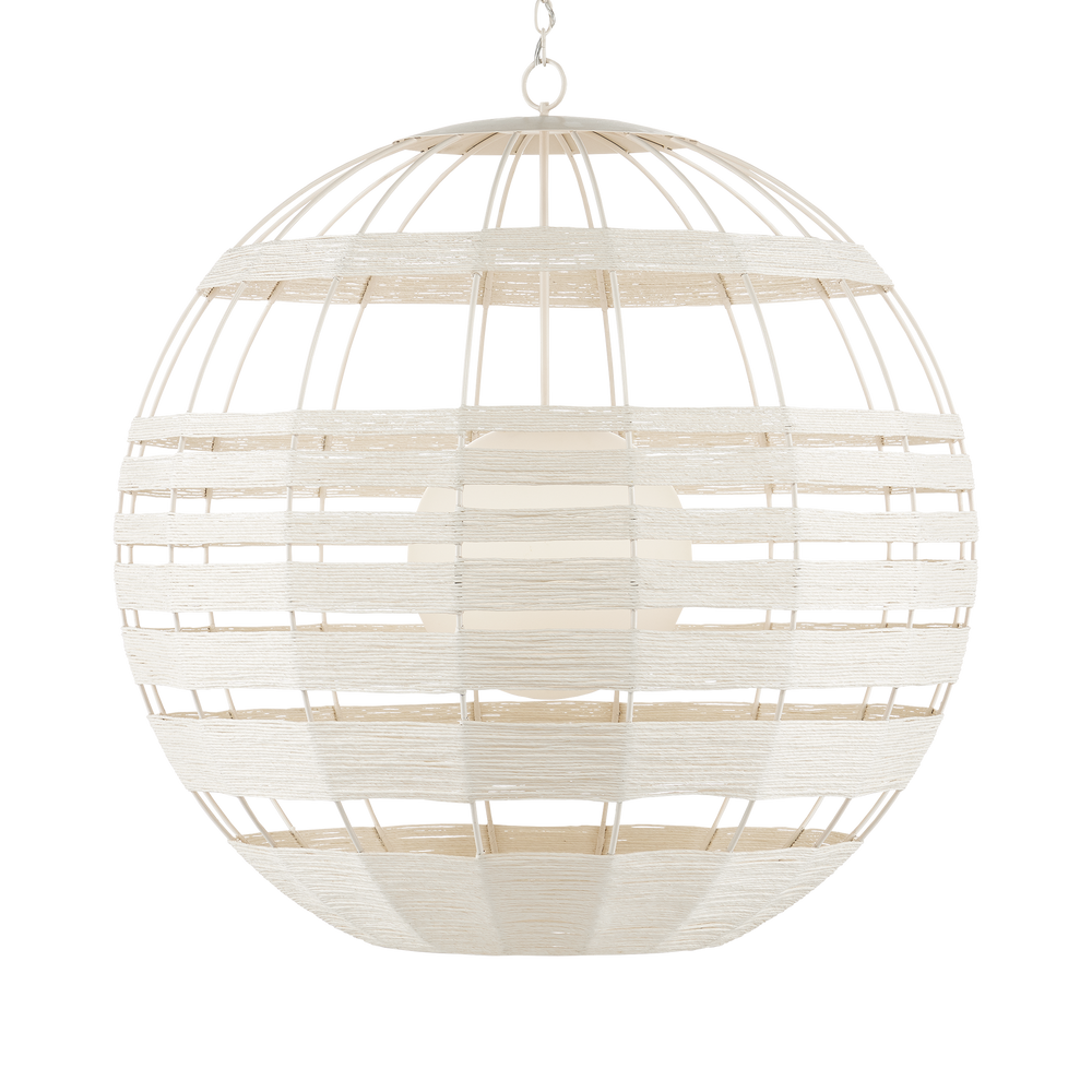 Lapsley White Orb Chandelier