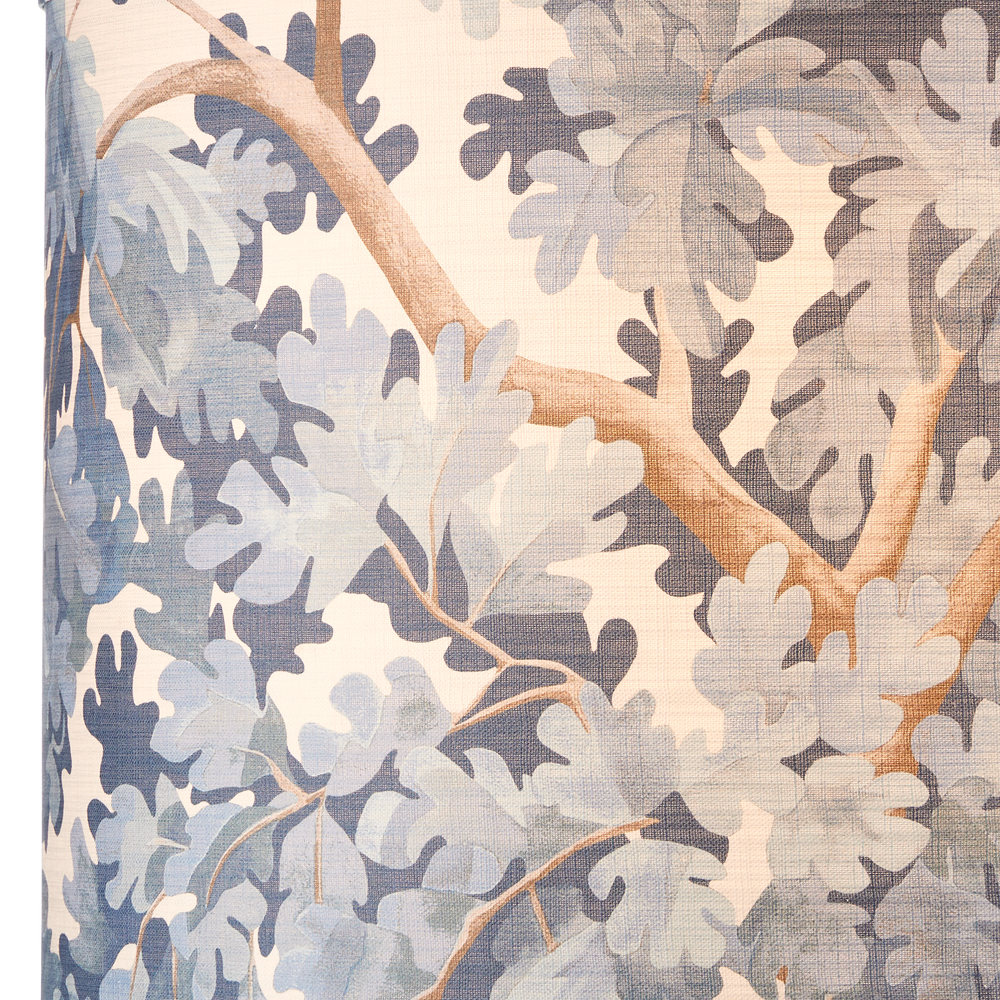 Woodland Blue Drum Lamp Shade