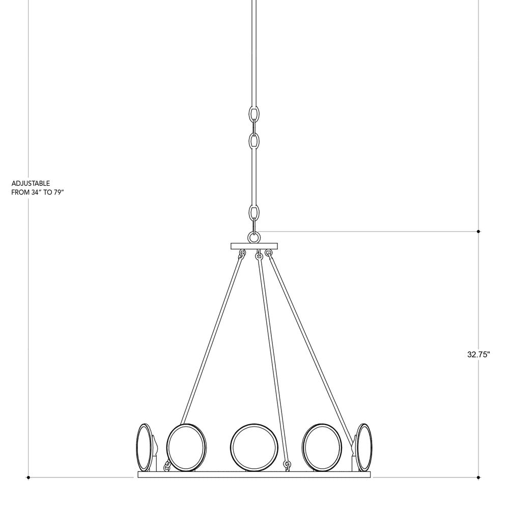 
                      
                        MarjieScope Brass Chandelier
                      
                    