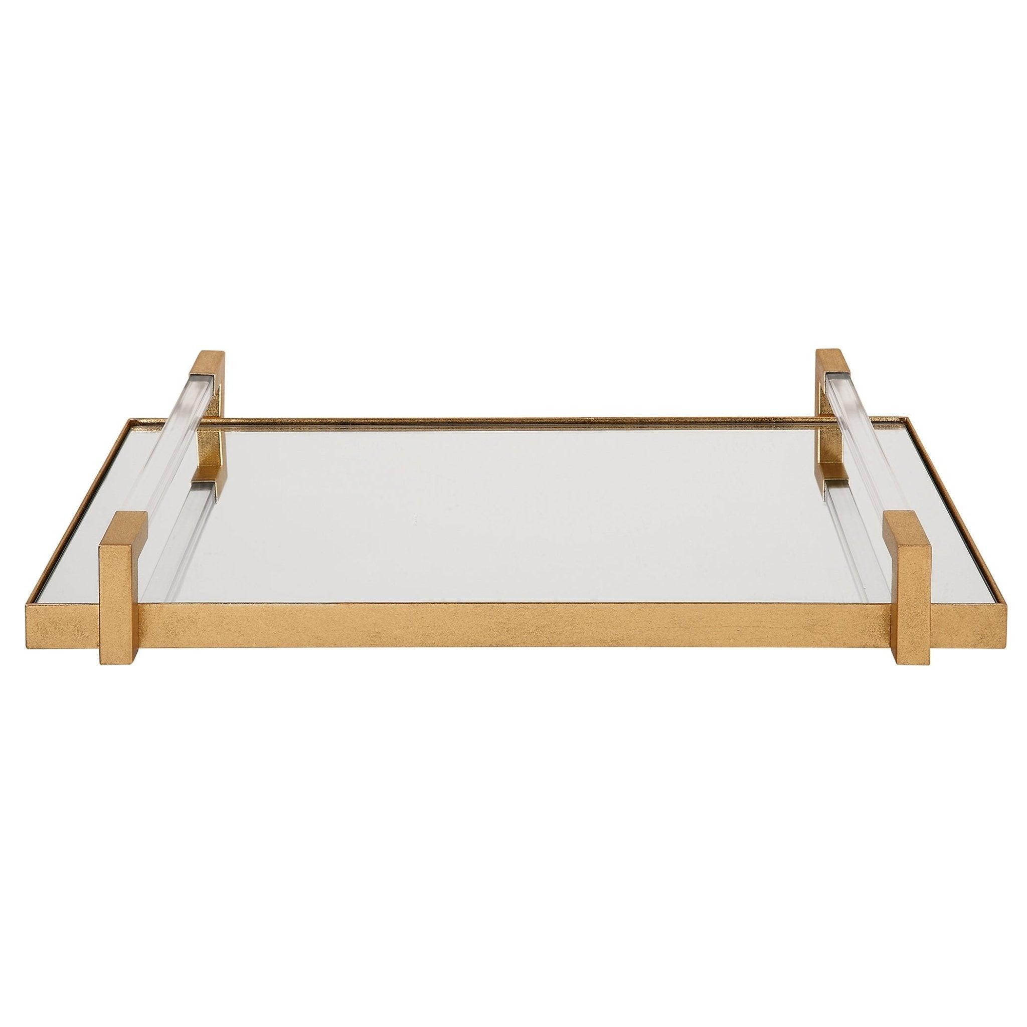 Uttermost Deki Mirrored Tray - Thumbnail 2