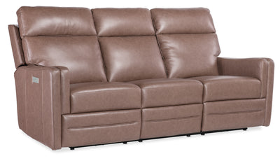 Twain Zero Gravity Power Sofa w/Power Headrest and Lumbar - Umber L752