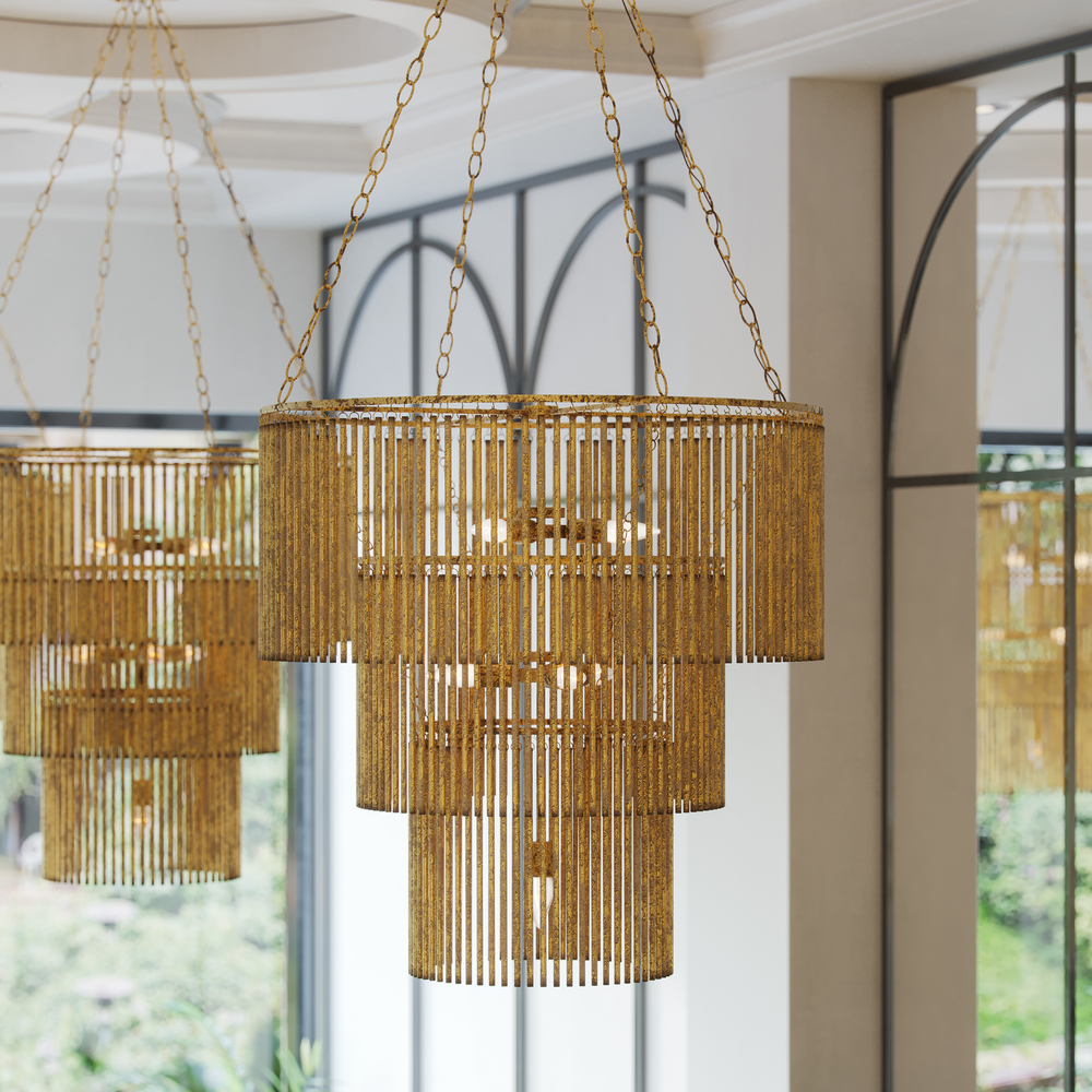 
                      
                        Mantra Gold Chandelier
                      
                    