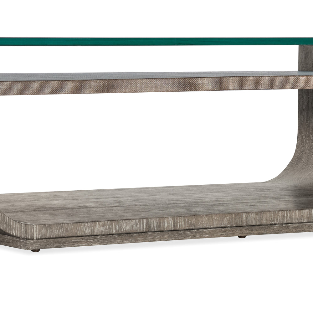 Modern Mood Rectangle Cocktail Table - Mink Finish.