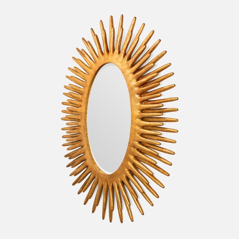 
                      
                        Donatella Oval Mirror 45" W - #shop_name Mirrors
                      
                    