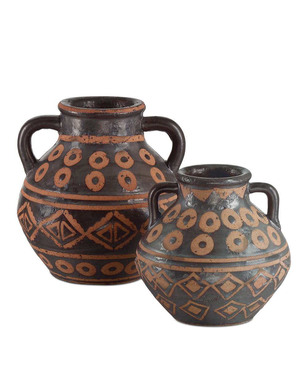 Nought Vase Set of 2.