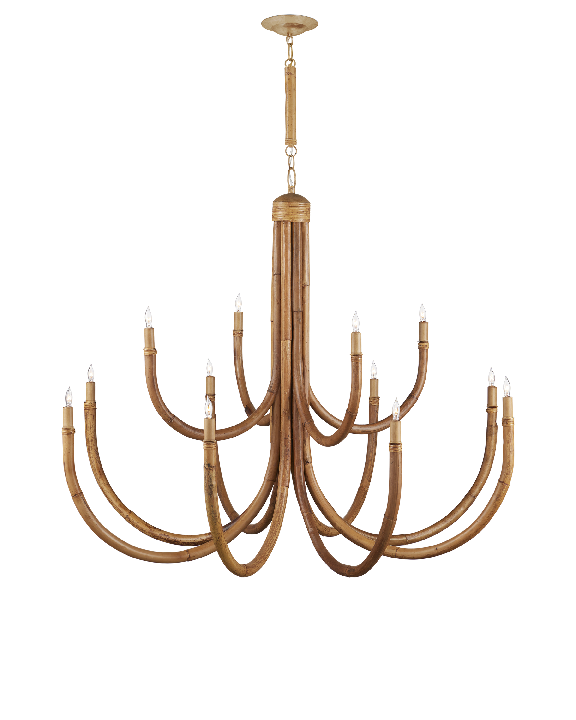 Currey & Company Samsara Chandelier - Thumbnail 3